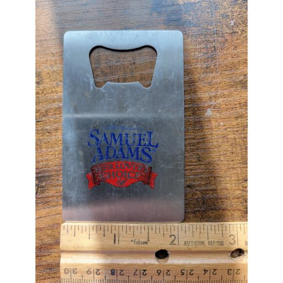 Vintage Samuel Adams 5th Annual Beer Lover's Choice Bottle Opener - Picture 5 of 5
